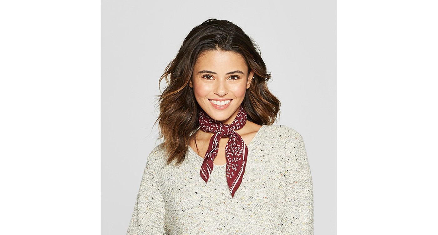 Target Fall Finds Under $50, Fall Outfit Inspiration, Fall Outfit Idea, Bandana Scarf, Under $50 - Sunshine Style