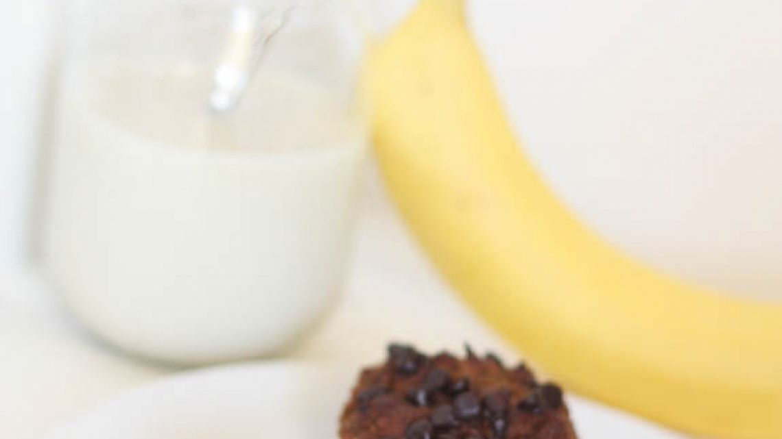 Paleo Chocolate Chip Banana Muffins