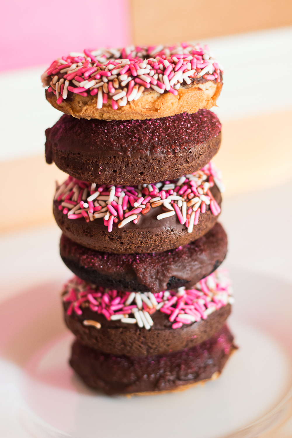 Valentines Sprinkle Donuts-2