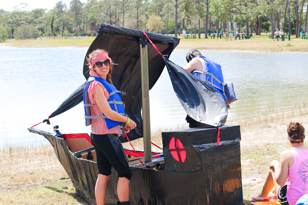 Cardboard Boat Race